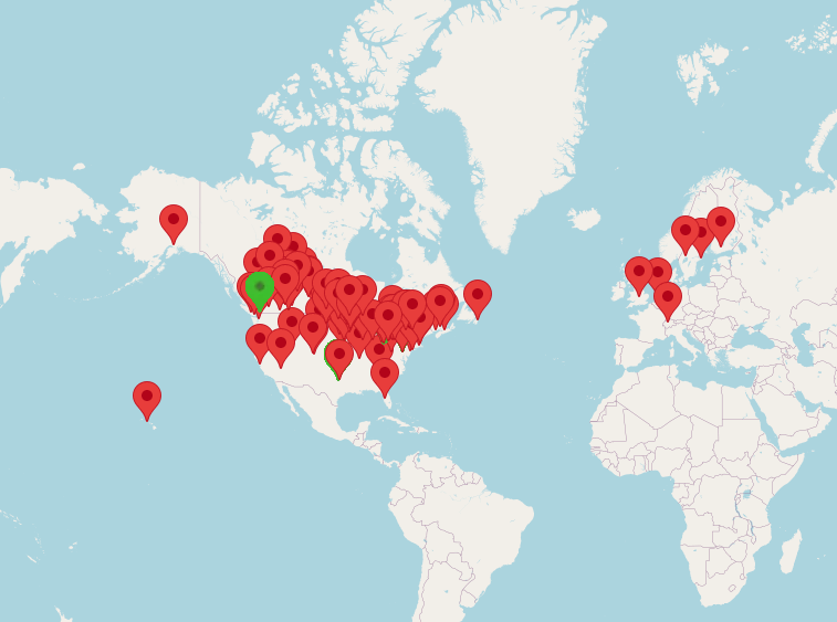 Zooming in and out of our locations